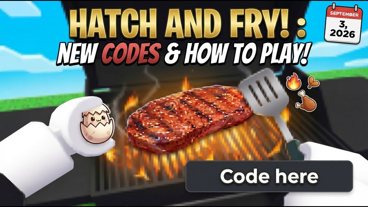 Hatch And Fry Roblox cooking gameplay